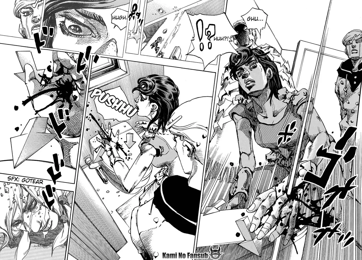 JoJo's Bizarre Adventure - Parte 8: JoJolion capítulo 94, página 32