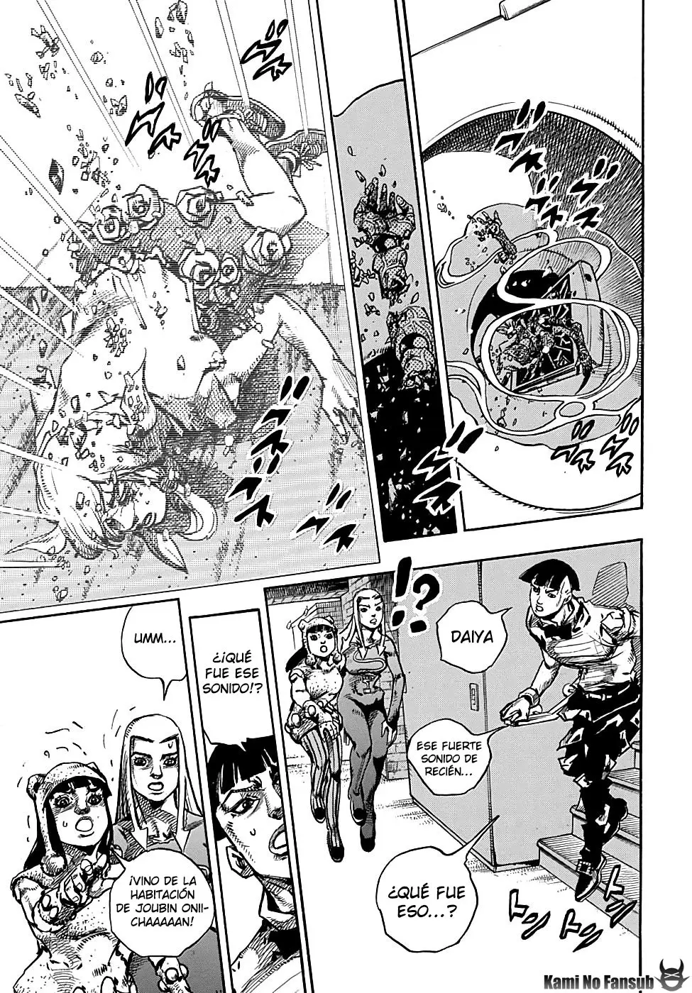 JoJo's Bizarre Adventure - Parte 8: JoJolion capítulo 94, página 35