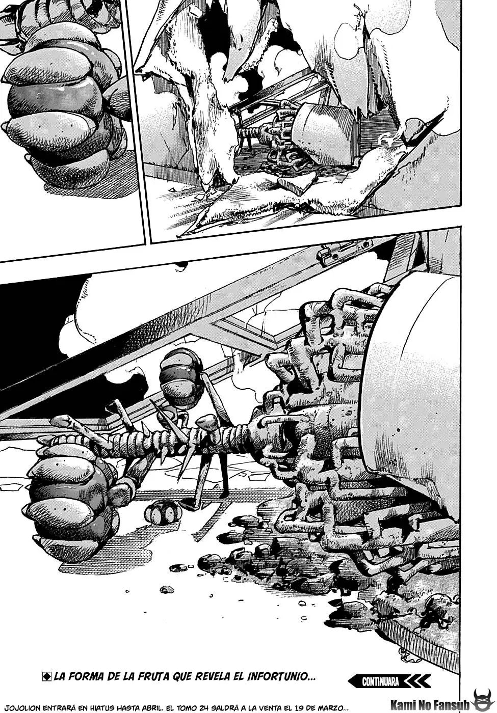 JoJo's Bizarre Adventure - Parte 8: JoJolion capítulo 94, página 37