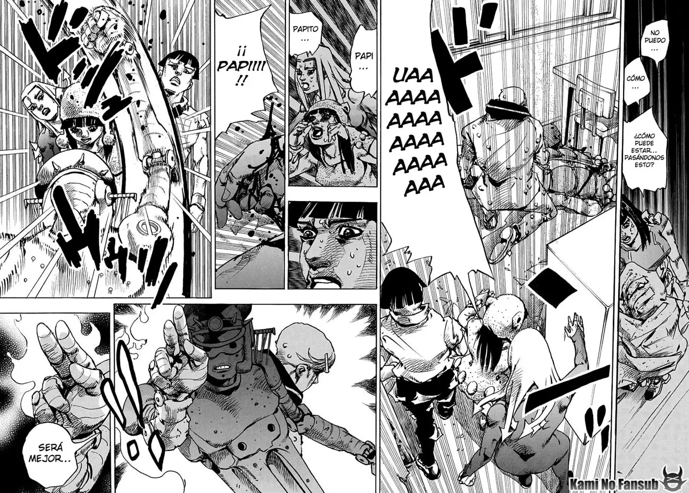 JoJo's Bizarre Adventure - Parte 8: JoJolion capítulo 95, página 33