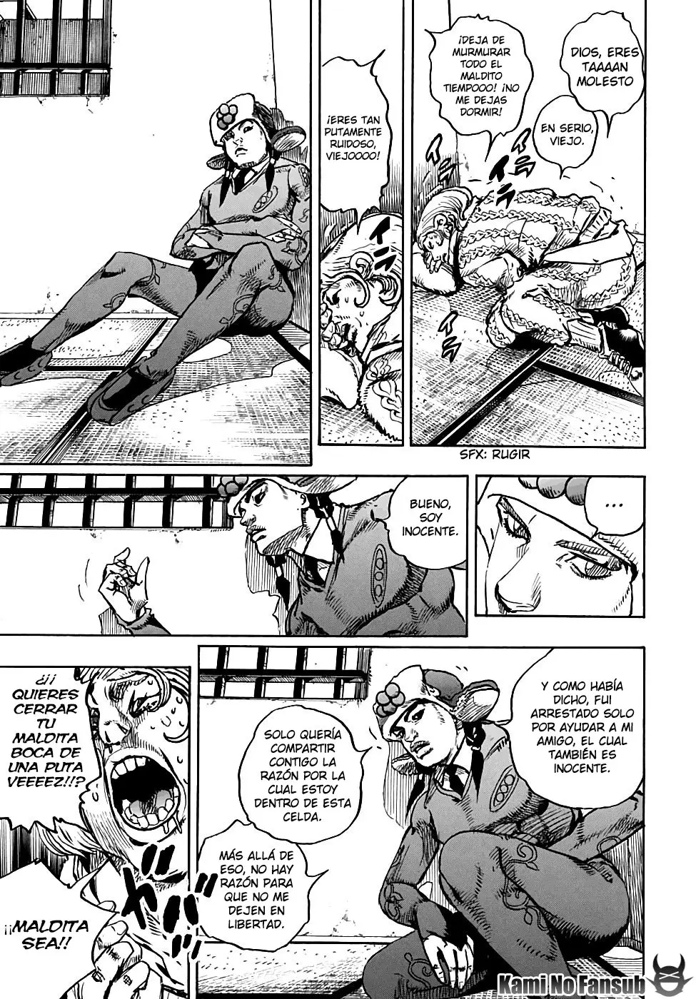 JoJo's Bizarre Adventure - Parte 8: JoJolion capítulo 96, página 5