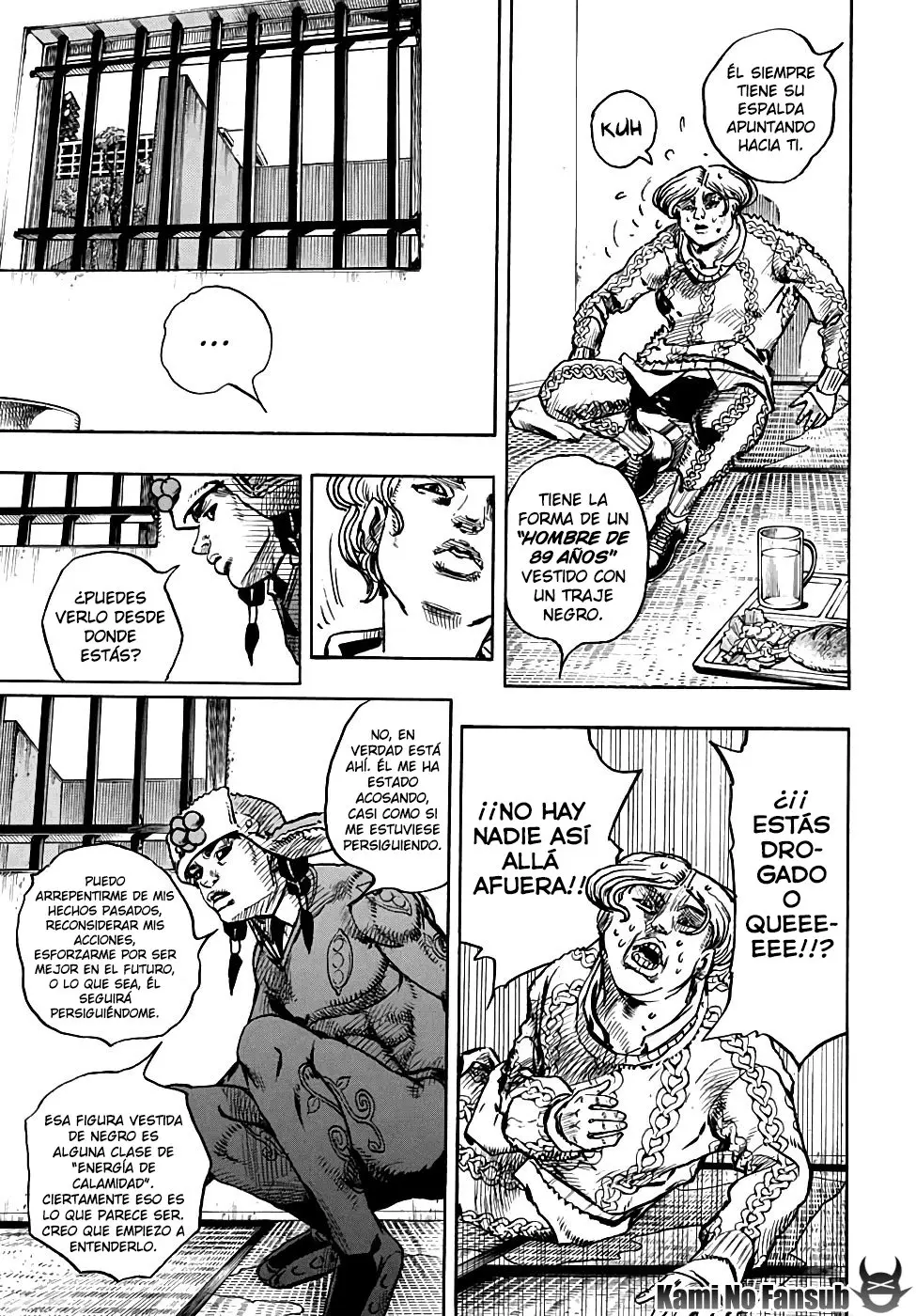 JoJo's Bizarre Adventure - Parte 8: JoJolion capítulo 96, página 9