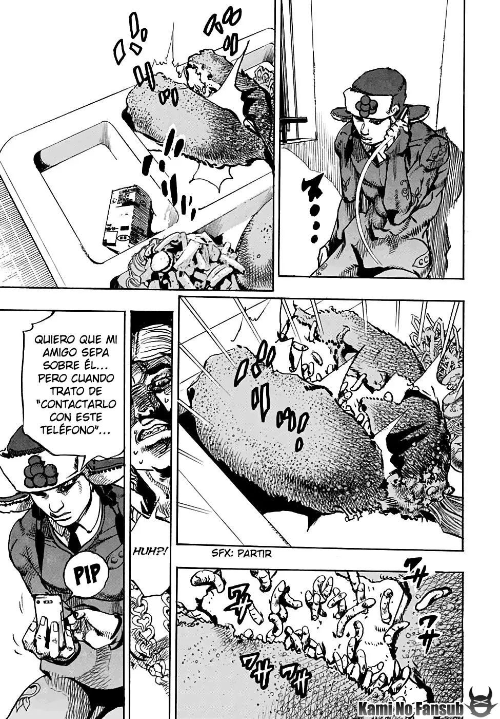 JoJo's Bizarre Adventure - Parte 8: JoJolion capítulo 96, página 13