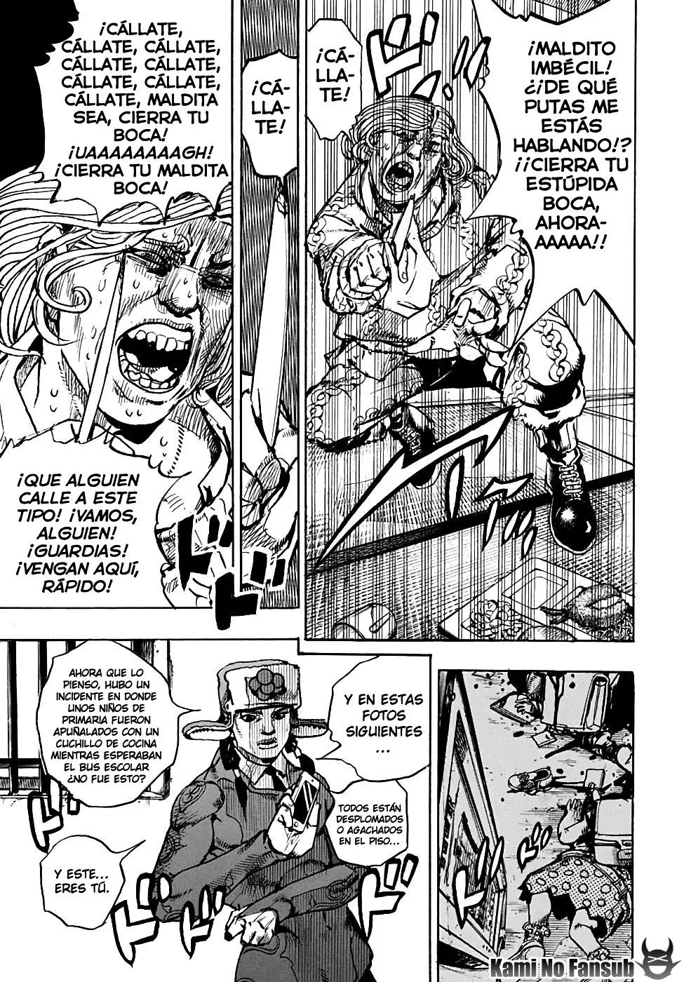 JoJo's Bizarre Adventure - Parte 8: JoJolion capítulo 96, página 17