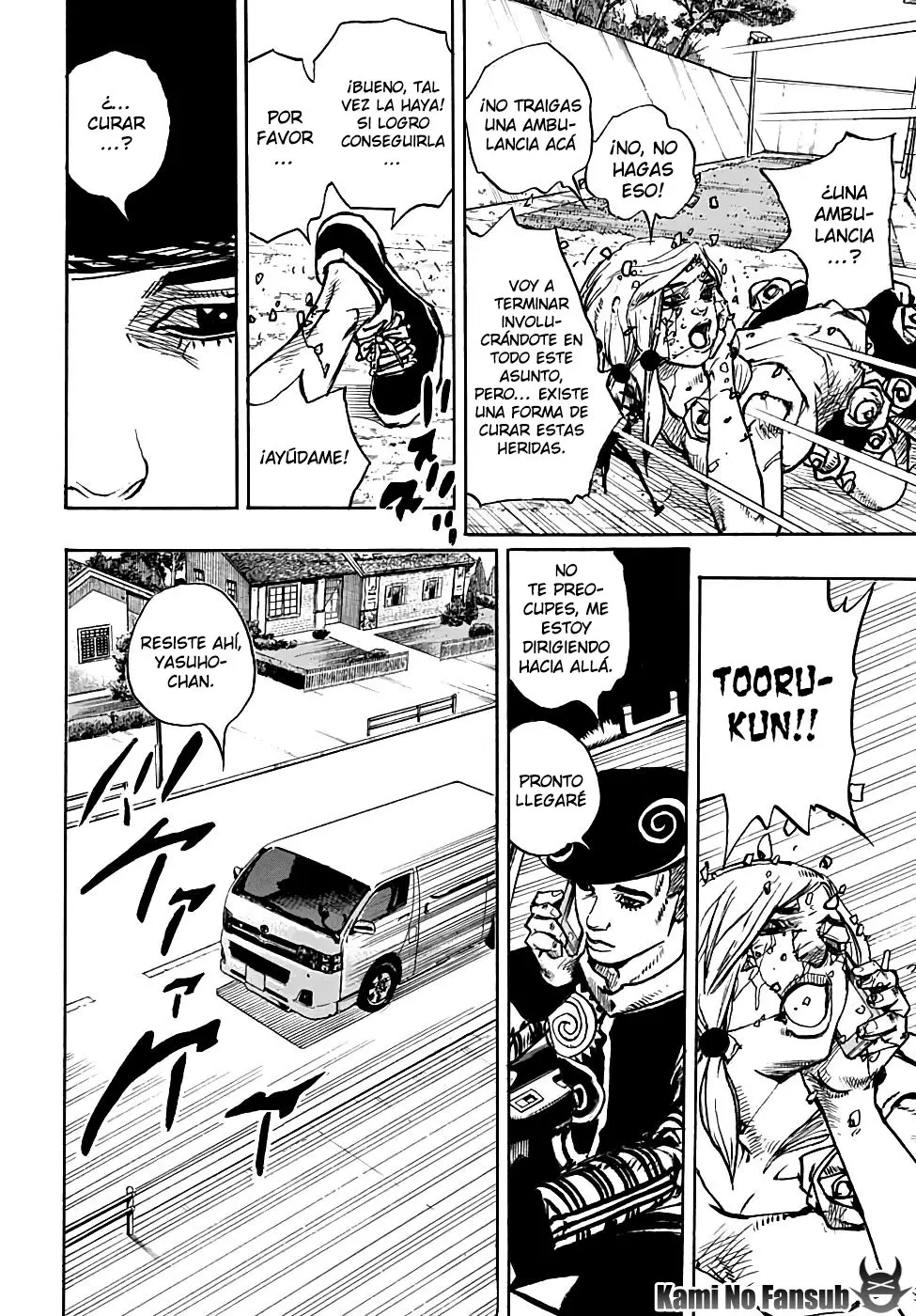 JoJo's Bizarre Adventure - Parte 8: JoJolion capítulo 96, página 28