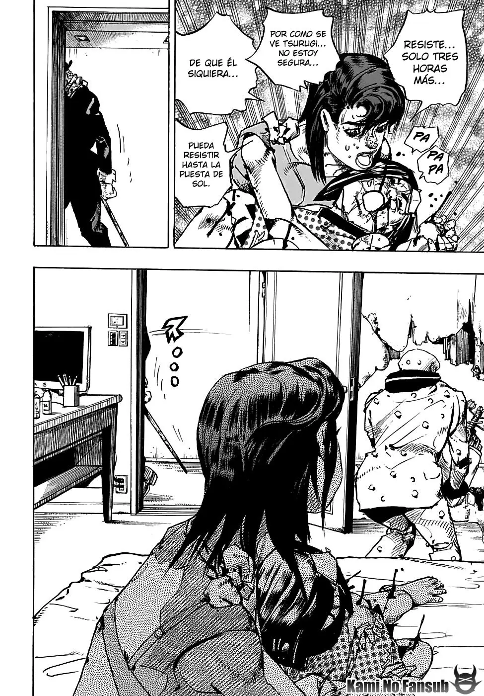 JoJo's Bizarre Adventure - Parte 8: JoJolion capítulo 96, página 34