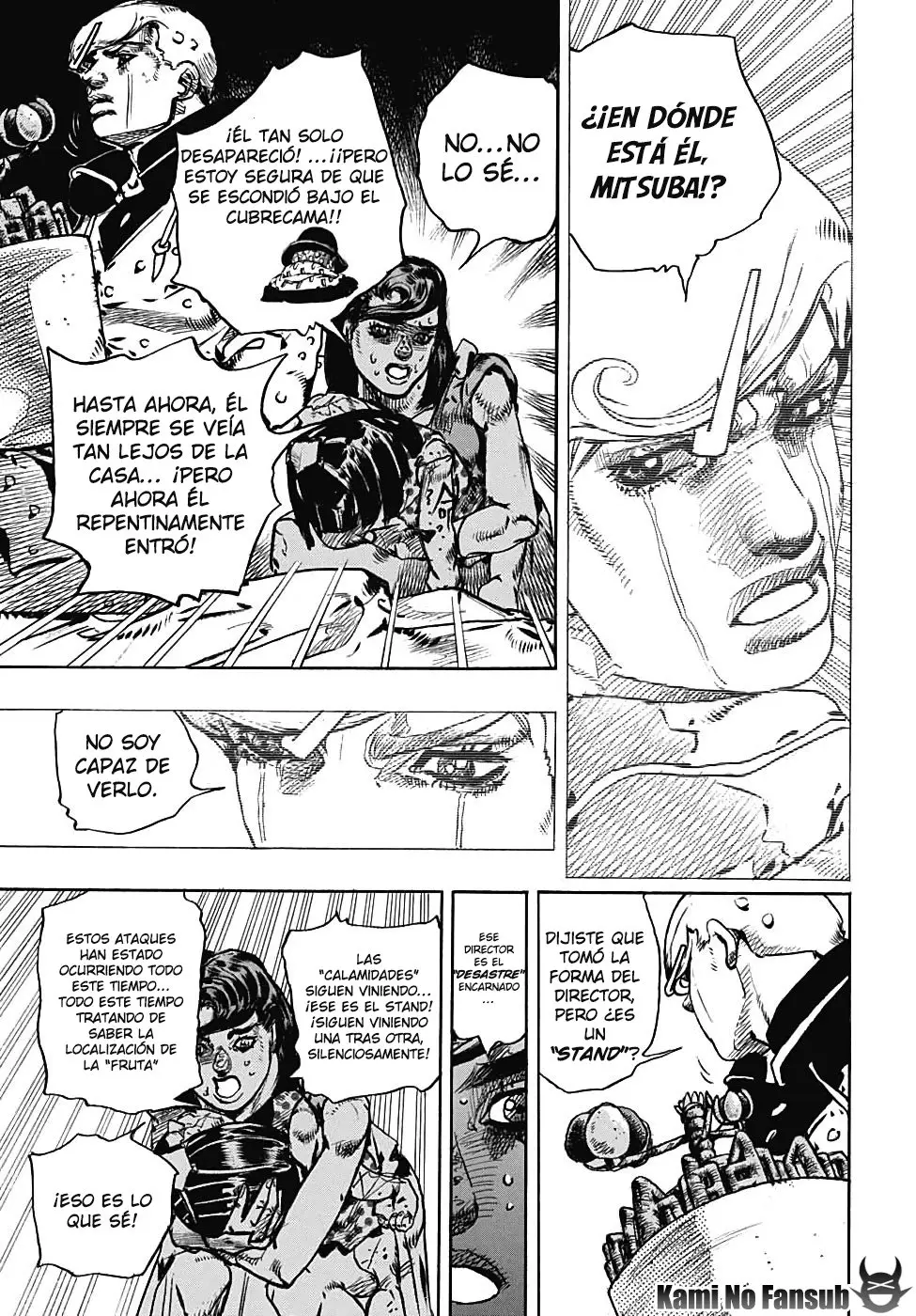 JoJo's Bizarre Adventure - Parte 8: JoJolion capítulo 97, página 7