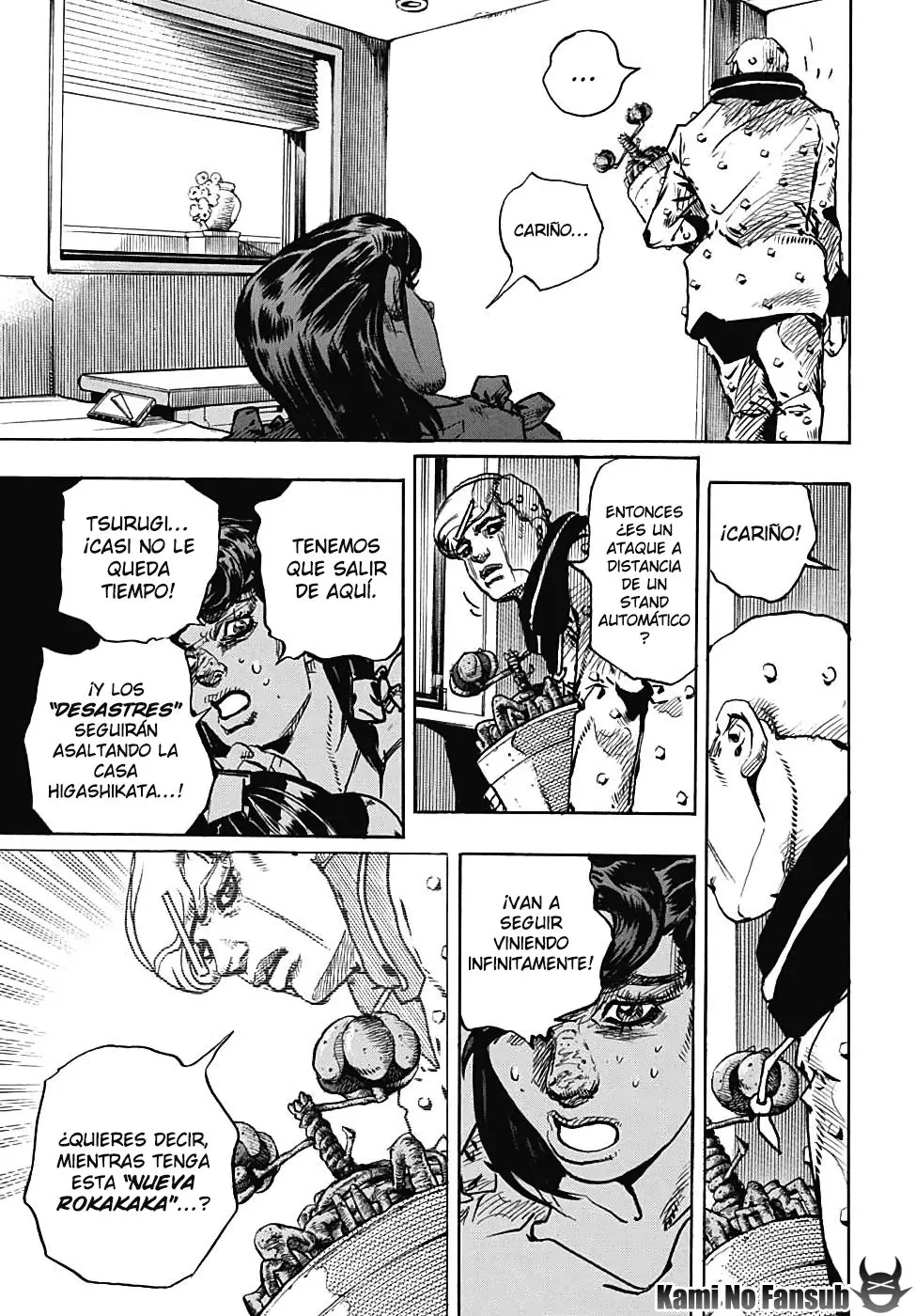 JoJo's Bizarre Adventure - Parte 8: JoJolion capítulo 97, página 9