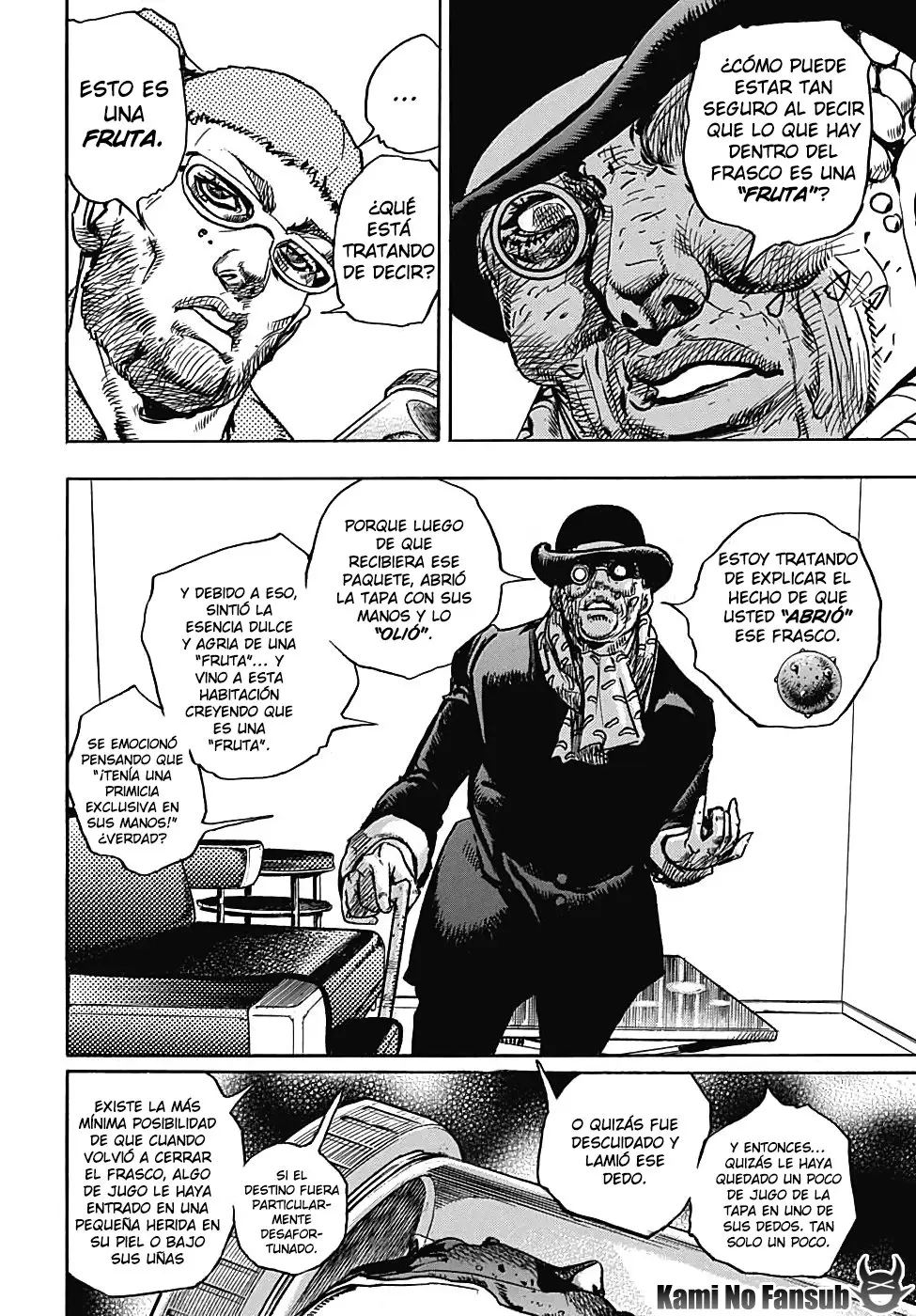 JoJo's Bizarre Adventure - Parte 8: JoJolion capítulo 97, página 33
