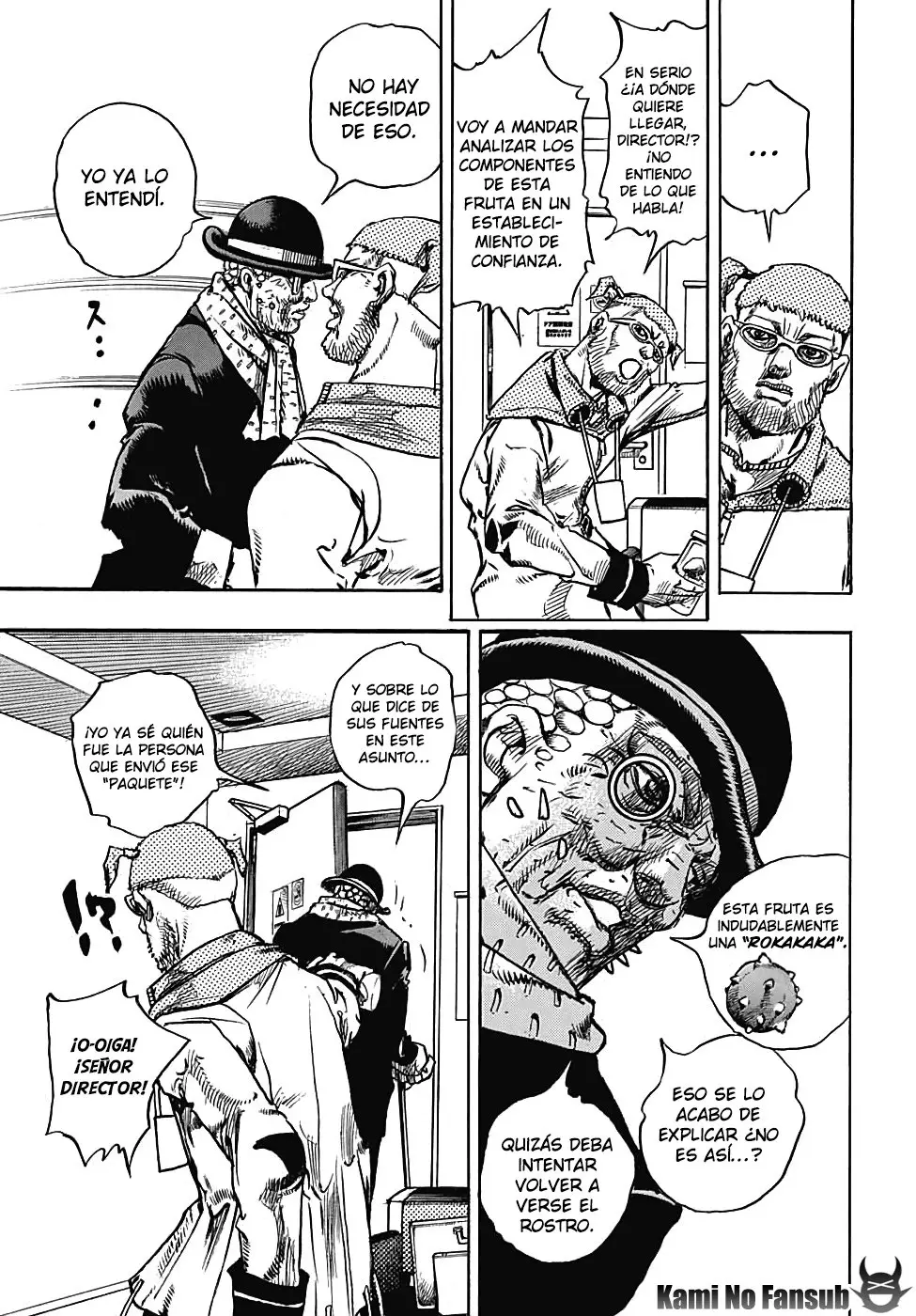 JoJo's Bizarre Adventure - Parte 8: JoJolion capítulo 97, página 34