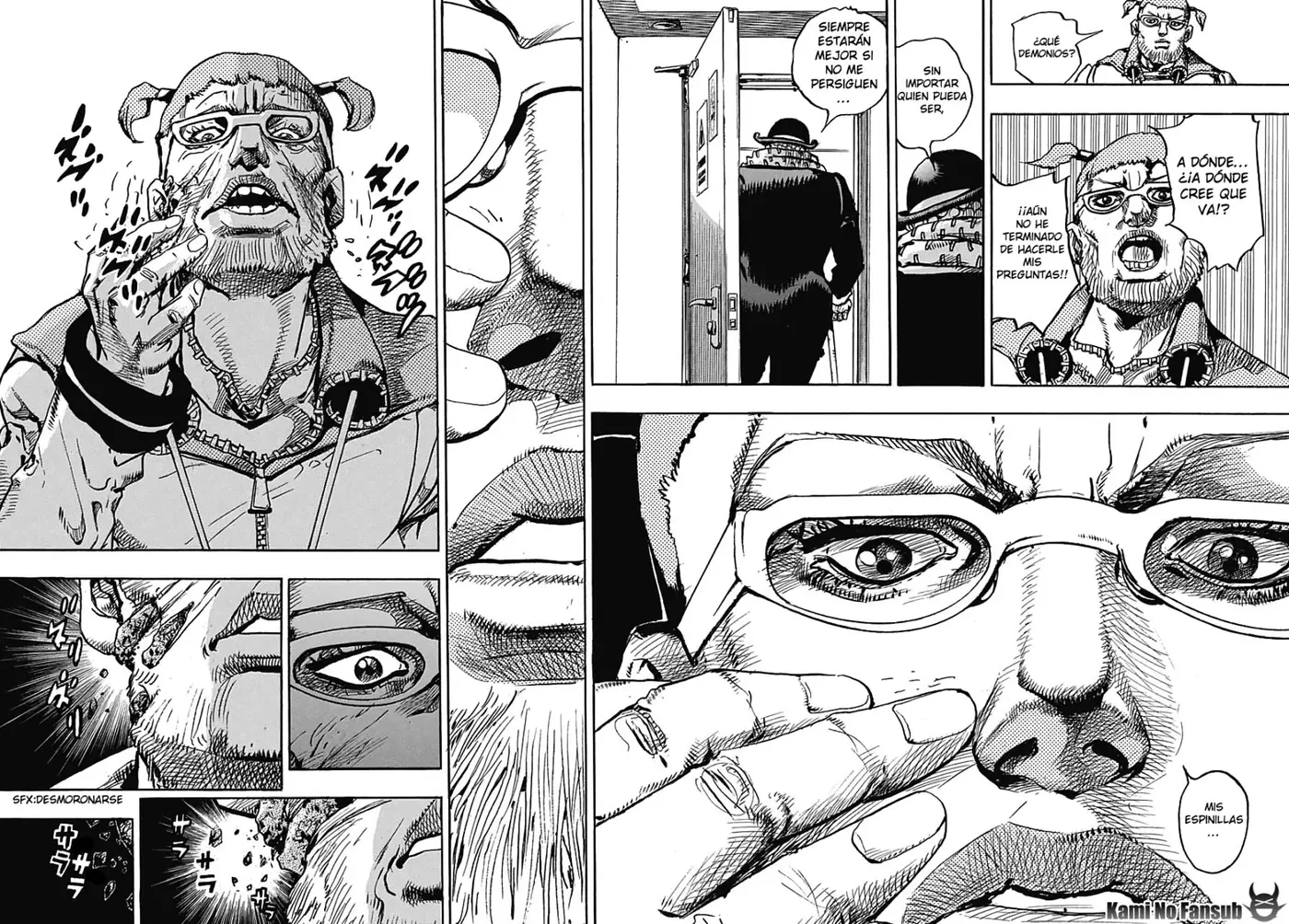 JoJo's Bizarre Adventure - Parte 8: JoJolion capítulo 97, página 35
