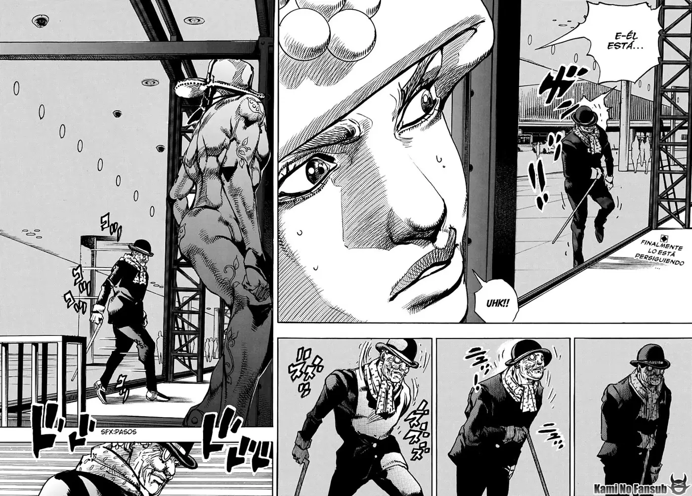 JoJo's Bizarre Adventure - Parte 8: JoJolion capítulo 98, página 3