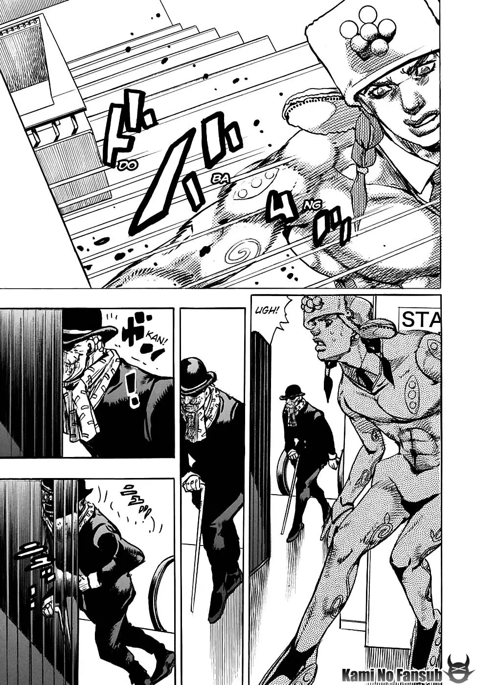 JoJo's Bizarre Adventure - Parte 8: JoJolion capítulo 98, página 7