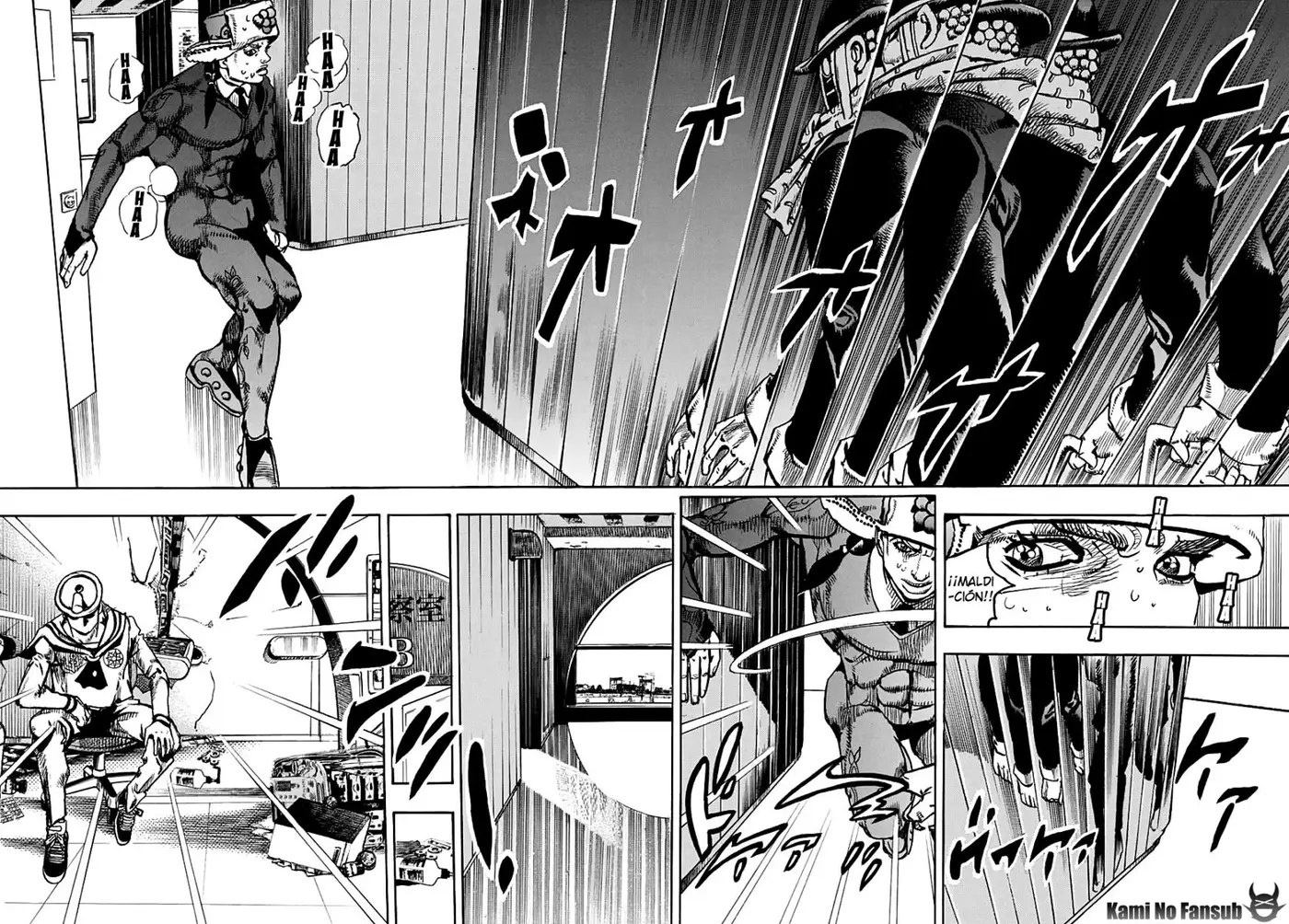 JoJo's Bizarre Adventure - Parte 8: JoJolion capítulo 98, página 8