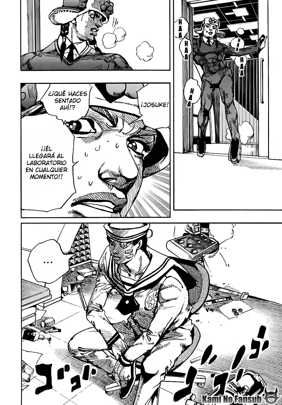 JoJo's Bizarre Adventure - Parte 8: JoJolion capítulo 98, página 9