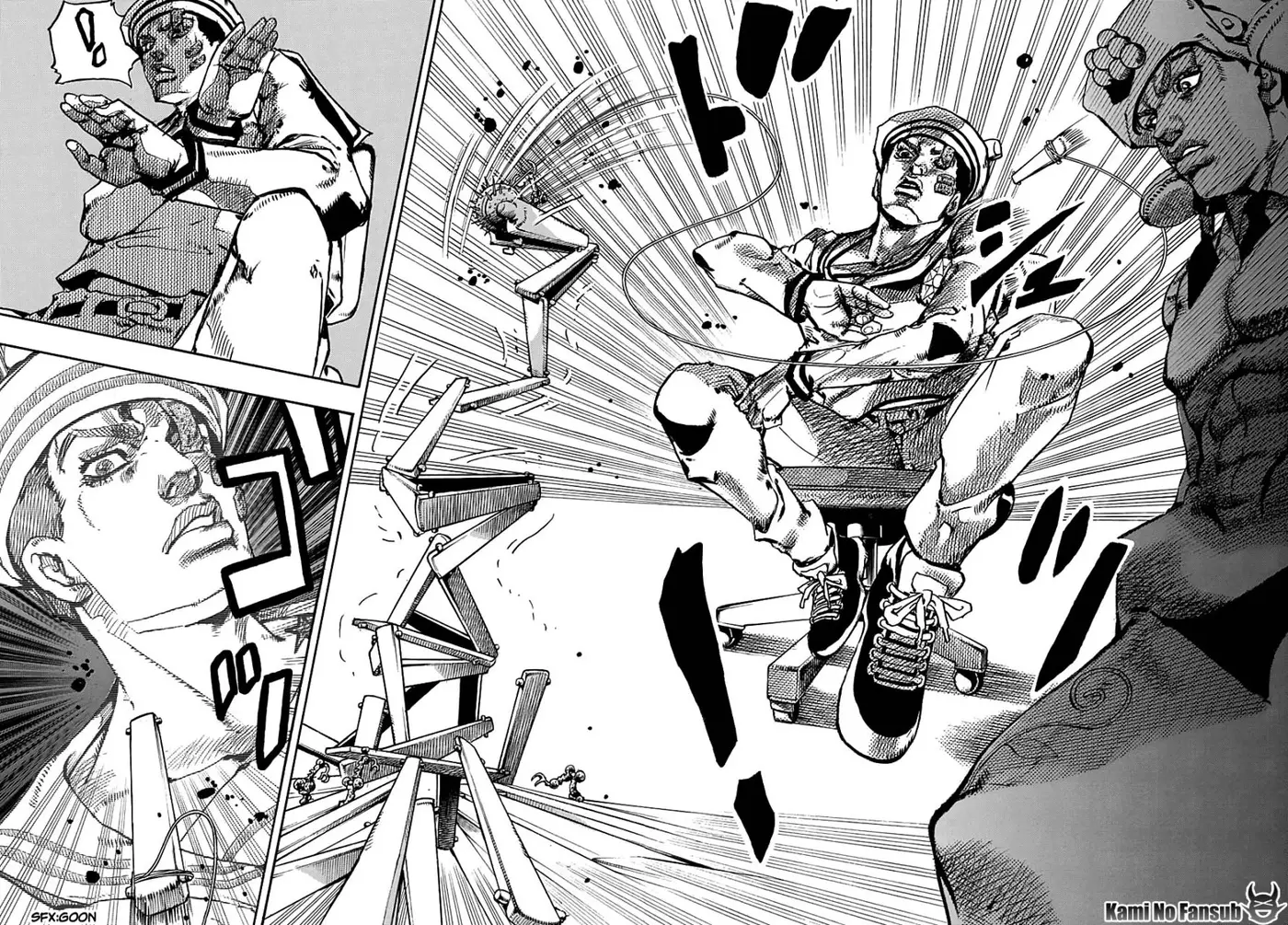 JoJo's Bizarre Adventure - Parte 8: JoJolion capítulo 98, página 32