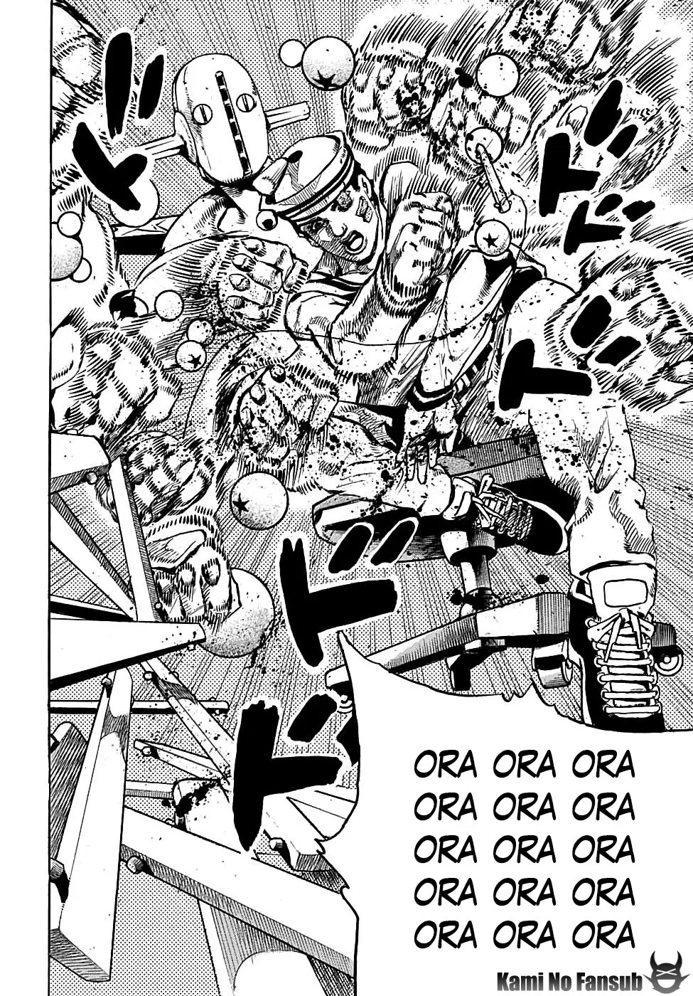 JoJo's Bizarre Adventure - Parte 8: JoJolion capítulo 98, página 33