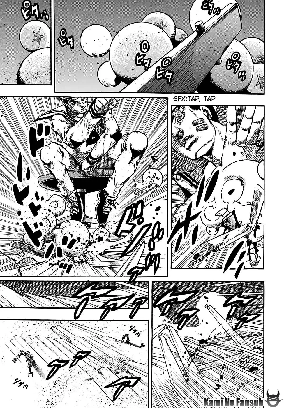 JoJo's Bizarre Adventure - Parte 8: JoJolion capítulo 98, página 34