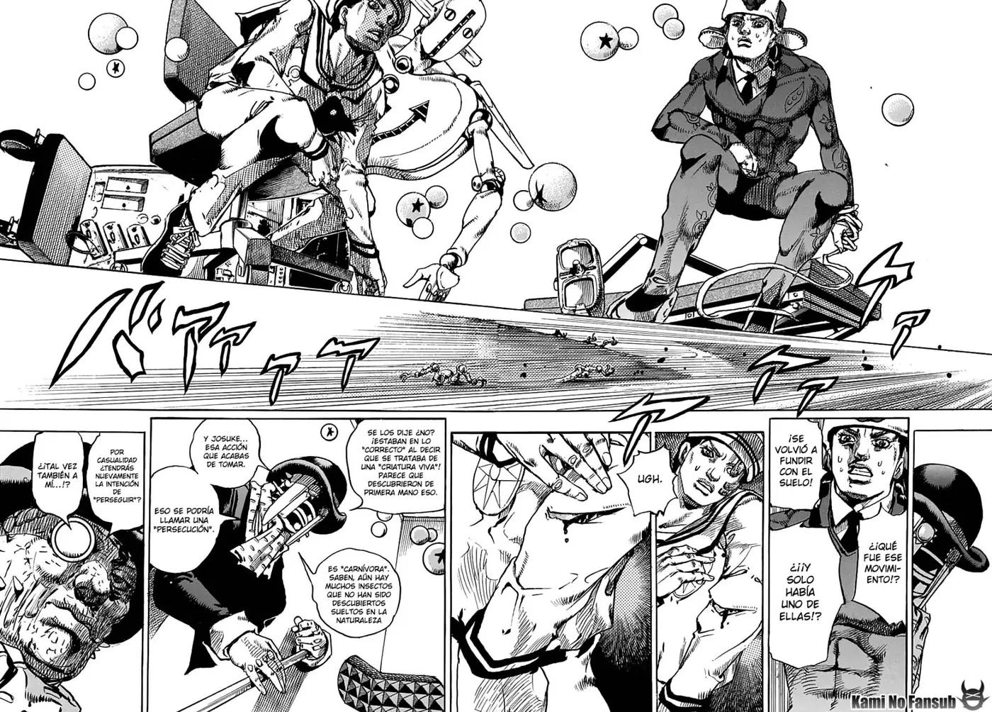 JoJo's Bizarre Adventure - Parte 8: JoJolion capítulo 98, página 35