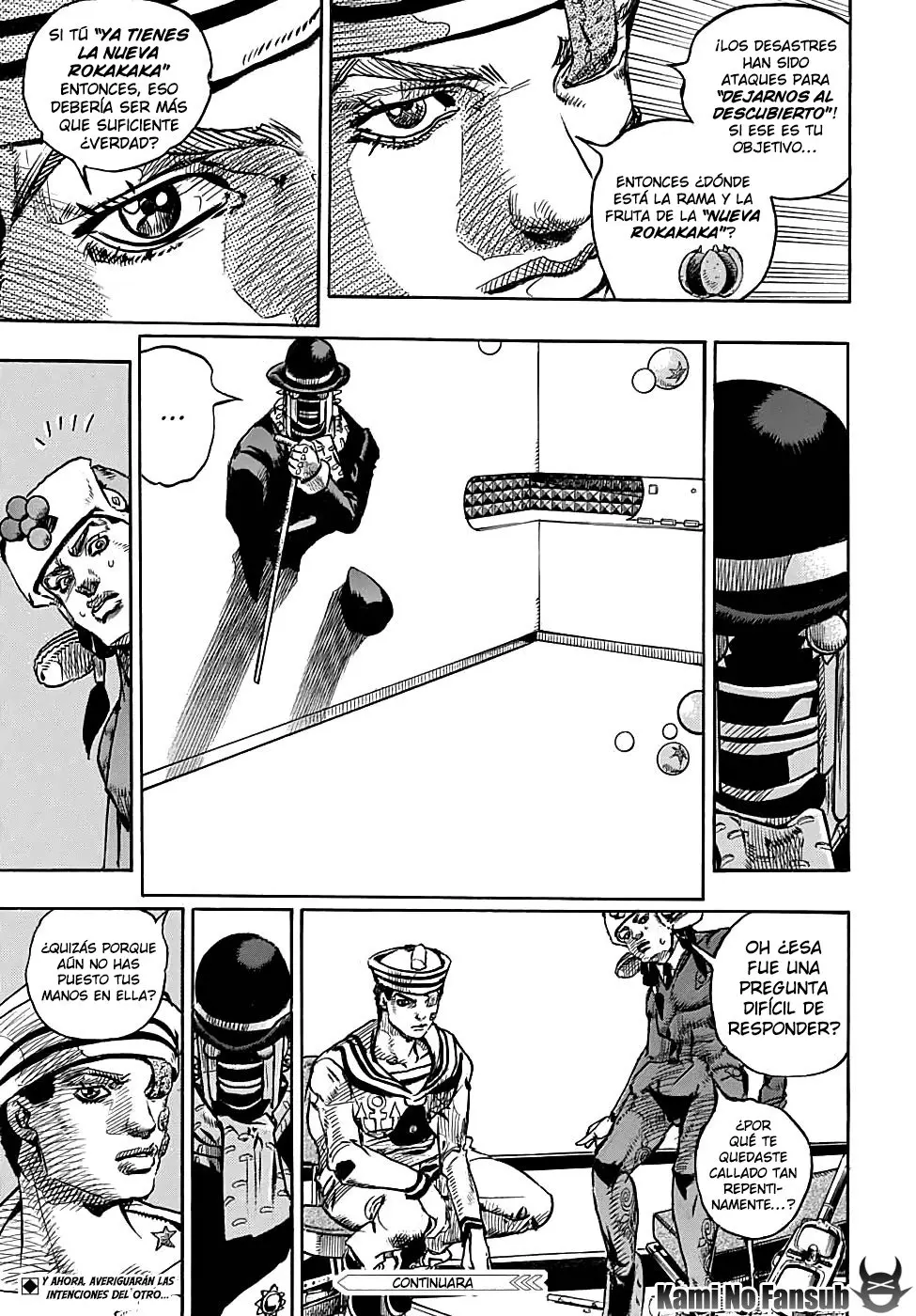 JoJo's Bizarre Adventure - Parte 8: JoJolion capítulo 98, página 37