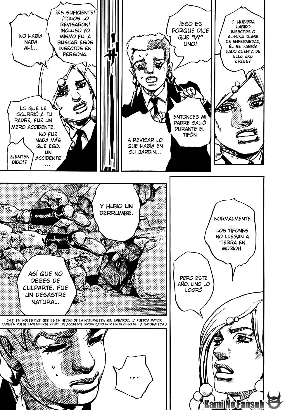 JoJo's Bizarre Adventure - Parte 8: JoJolion capítulo 99, página 21