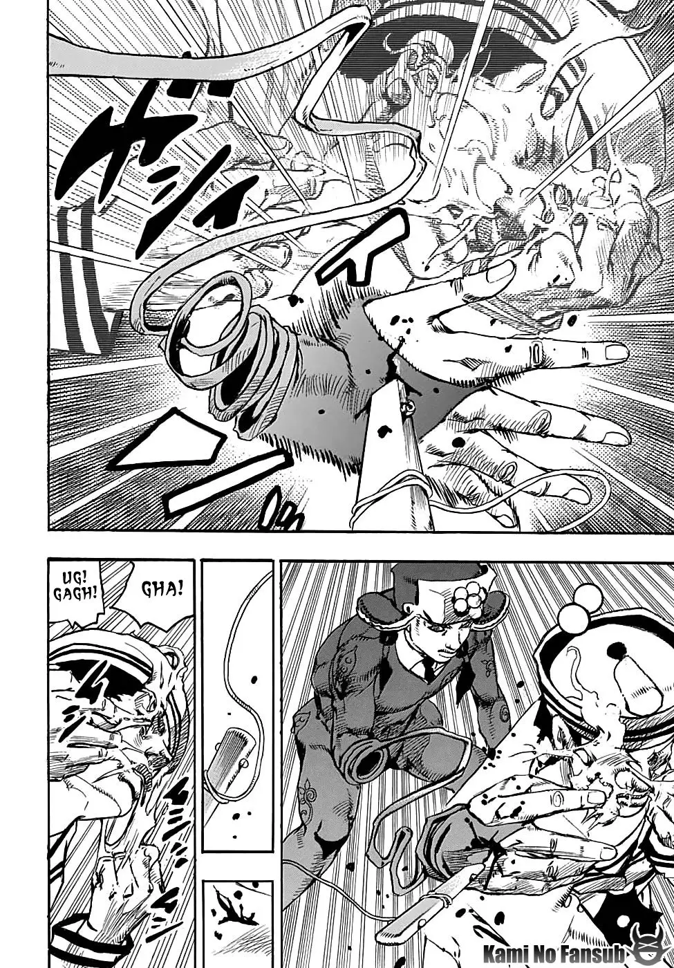 JoJo's Bizarre Adventure - Parte 8: JoJolion capítulo 99, página 32