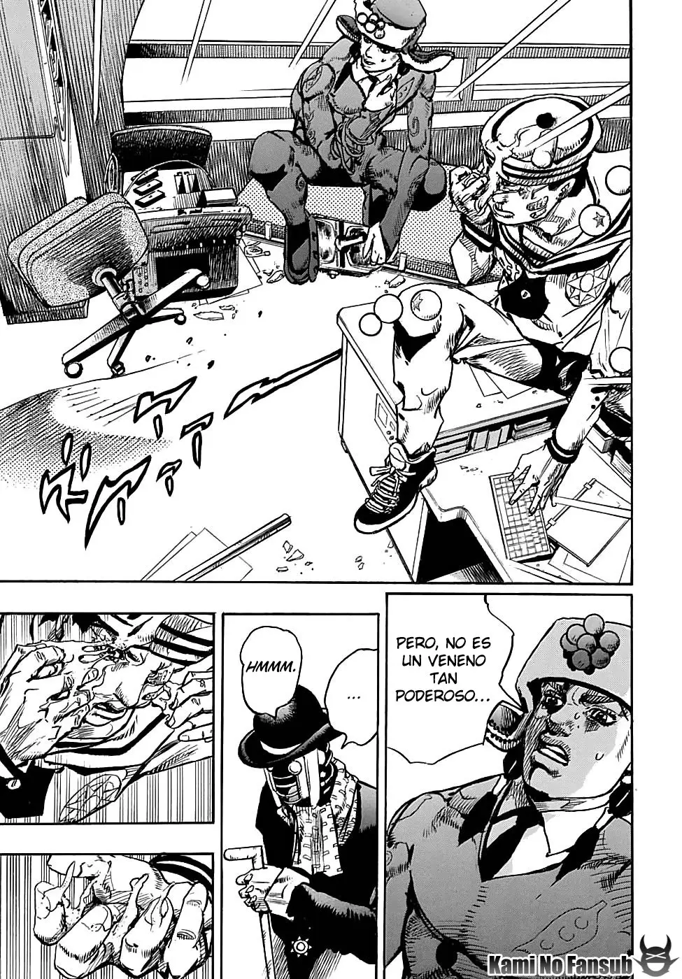 JoJo's Bizarre Adventure - Parte 8: JoJolion capítulo 99, página 35