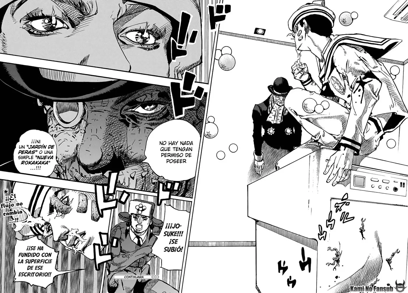 JoJo's Bizarre Adventure - Parte 8: JoJolion capítulo 99, página 38
