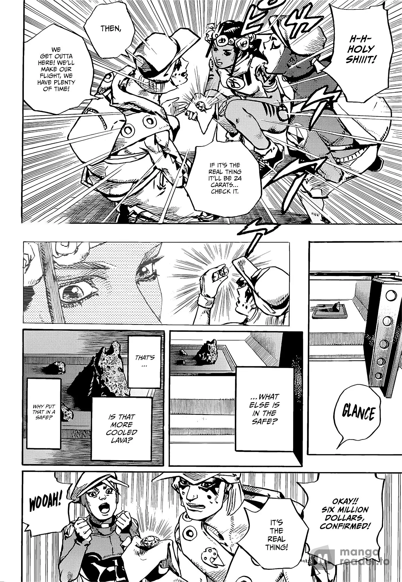 JoJo's Bizarre Adventure - Parte 9: The JoJoLands capítulo 3, página 28