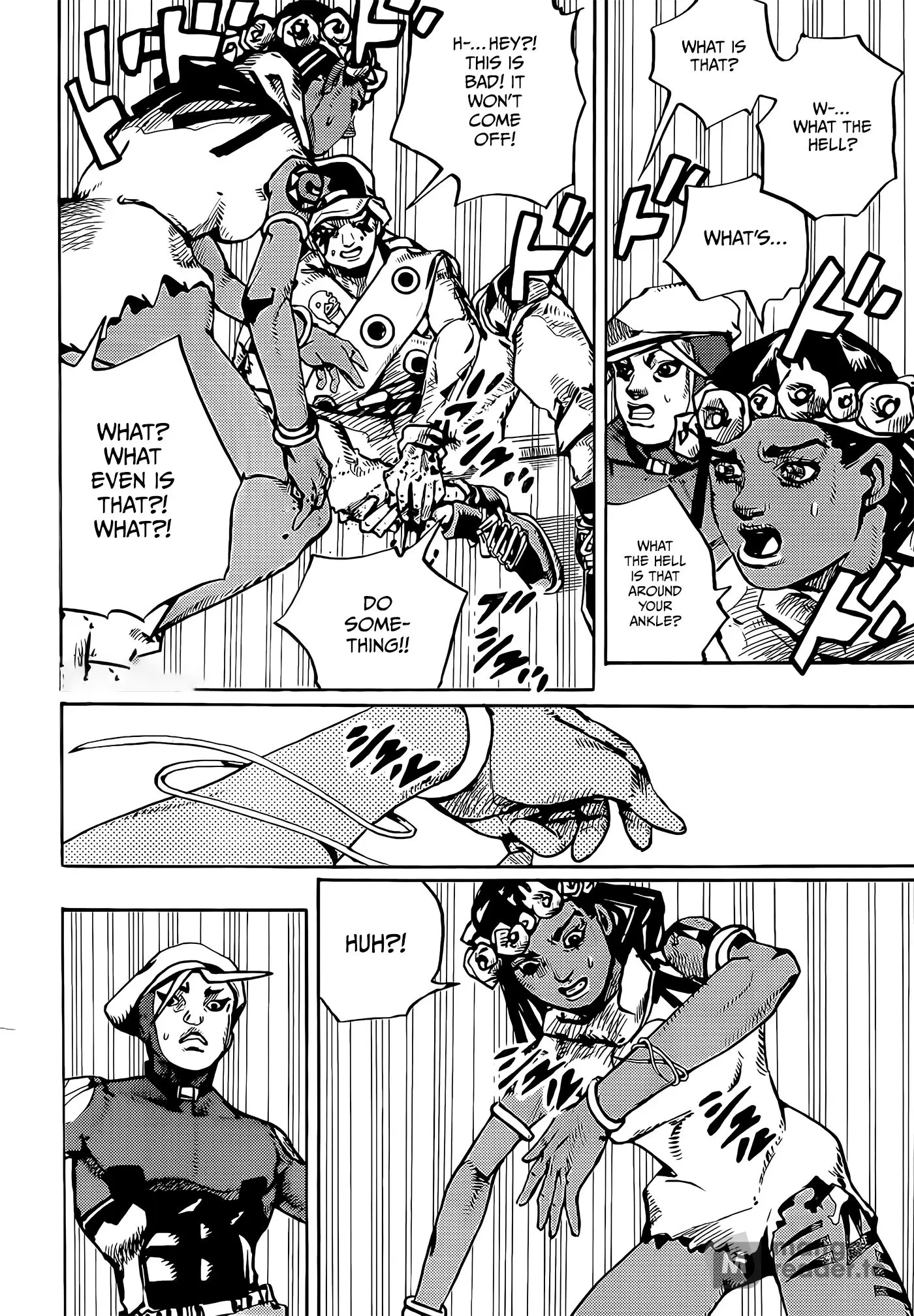 JoJo's Bizarre Adventure - Parte 9: The JoJoLands capítulo 3, página 34