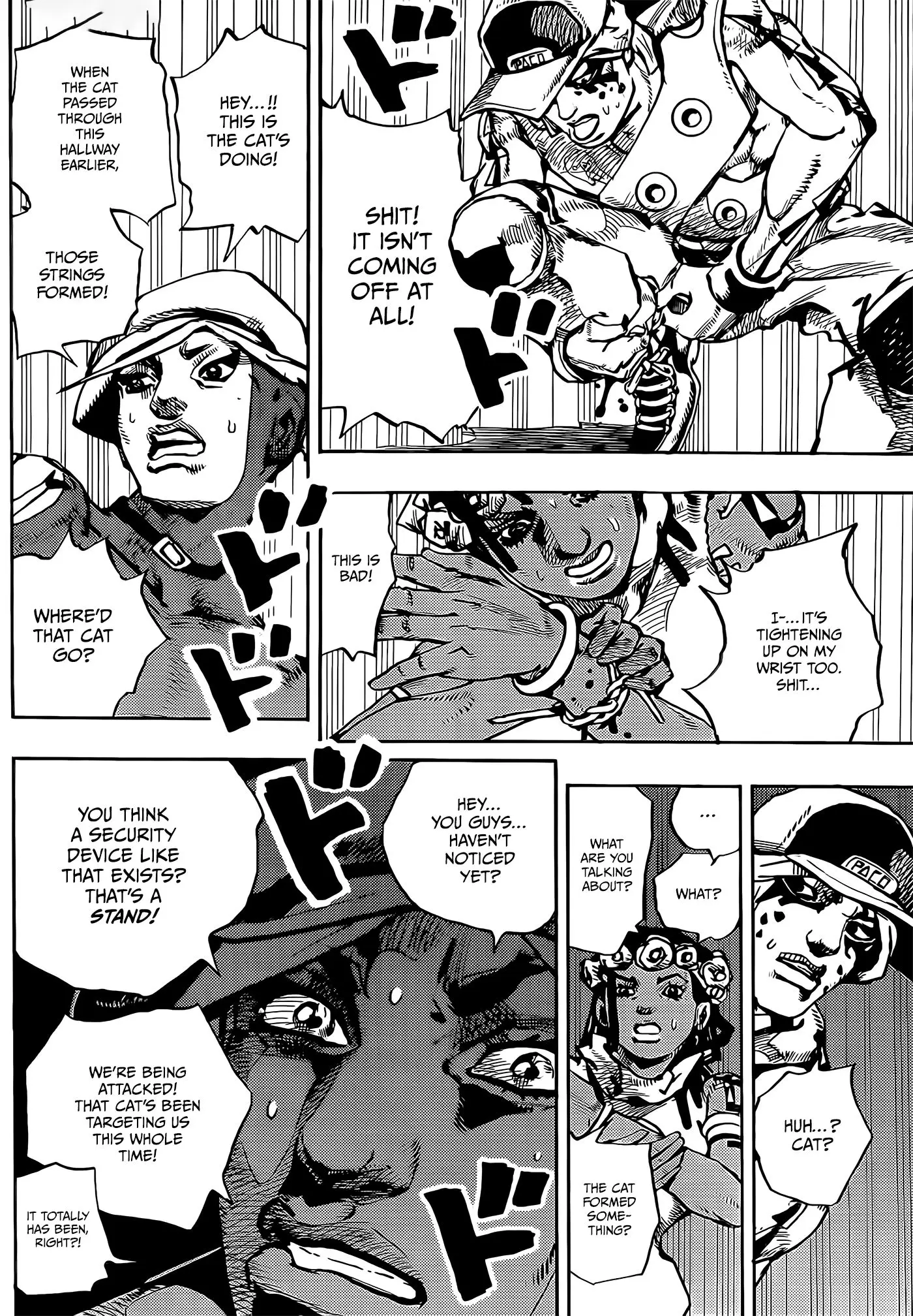 JoJo's Bizarre Adventure - Parte 9: The JoJoLands capítulo 3, página 38