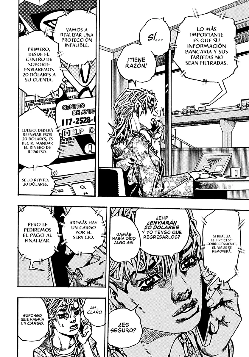 JoJo's Bizarre Adventure - Parte 9: The JoJoLands capítulo 33, página 14