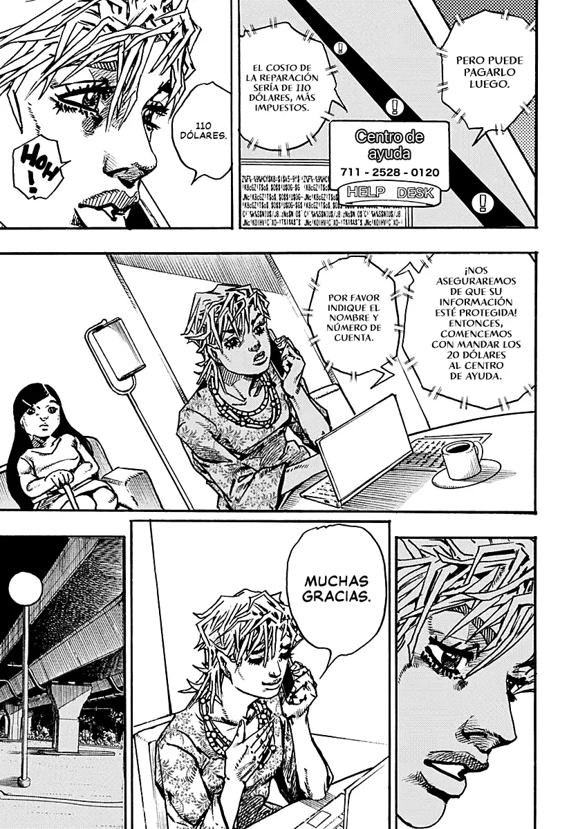 JoJo's Bizarre Adventure - Parte 9: The JoJoLands capítulo 33, página 15