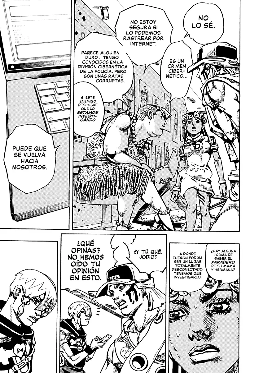 JoJo's Bizarre Adventure - Parte 9: The JoJoLands capítulo 33, página 34