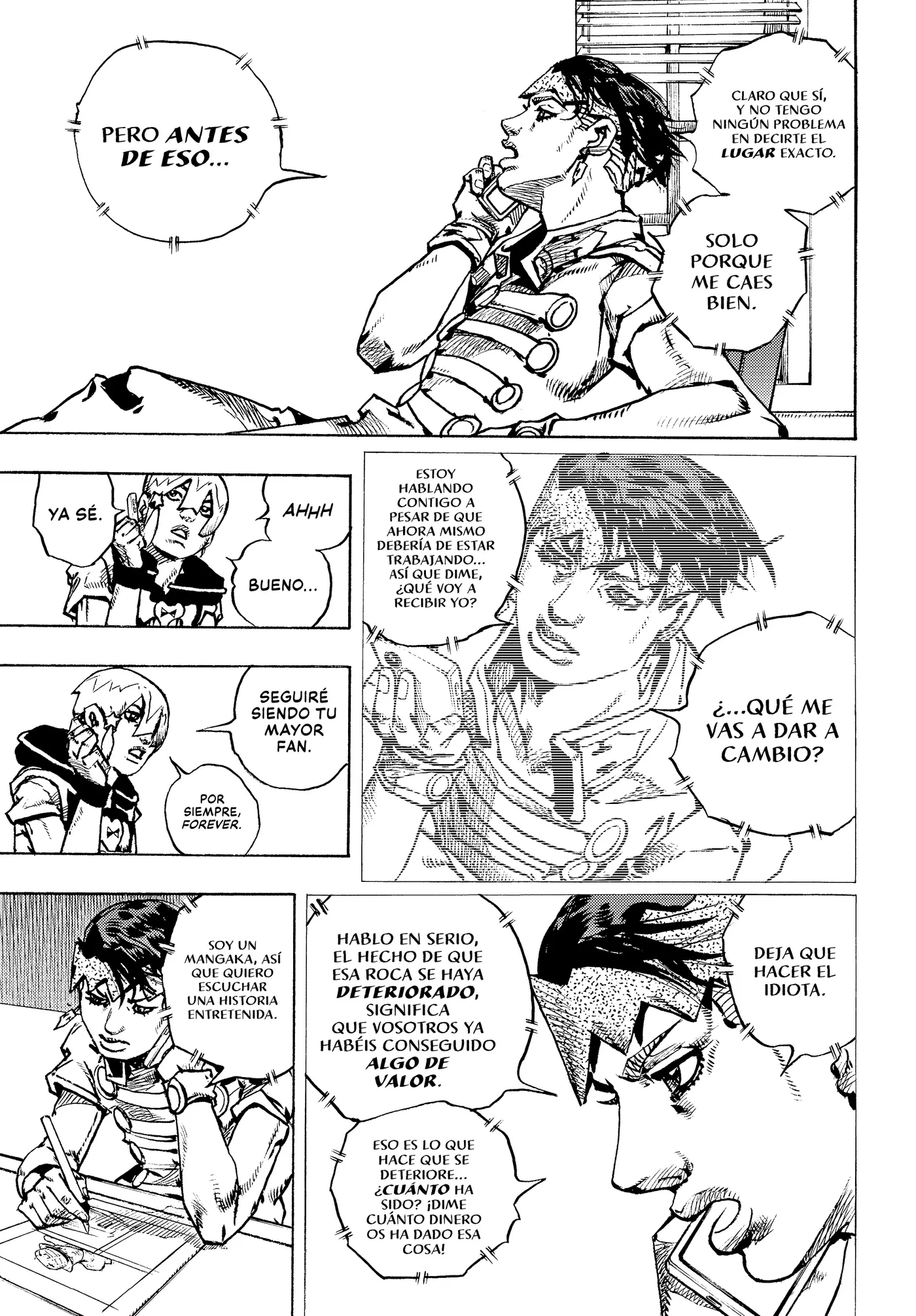 JoJo's Bizarre Adventure - Parte 9: The JoJoLands capítulo 34, página 27