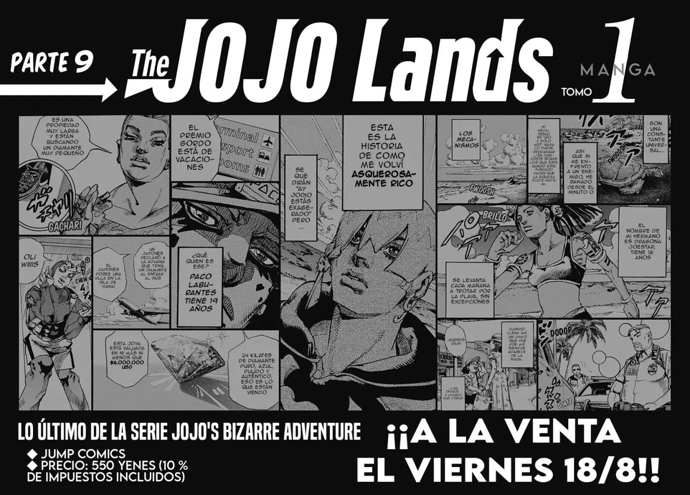 JoJo's Bizarre Adventure - Parte 9: The JoJoLands capítulo 6, página 29