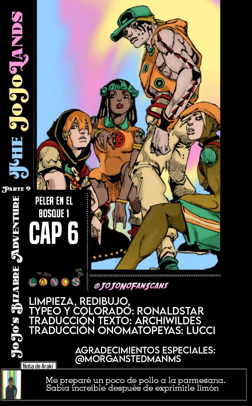 JoJo's Bizarre Adventure - Parte 9: The JoJoLands capítulo 6, página 30