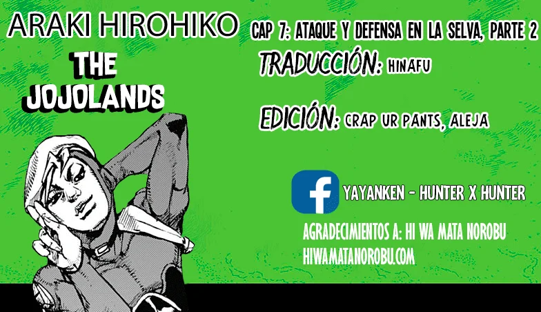 JoJo's Bizarre Adventure - Parte 9: The JoJoLands capítulo 7, página 1