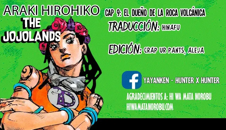 JoJo's Bizarre Adventure - Parte 9: The JoJoLands capítulo 9, página 1