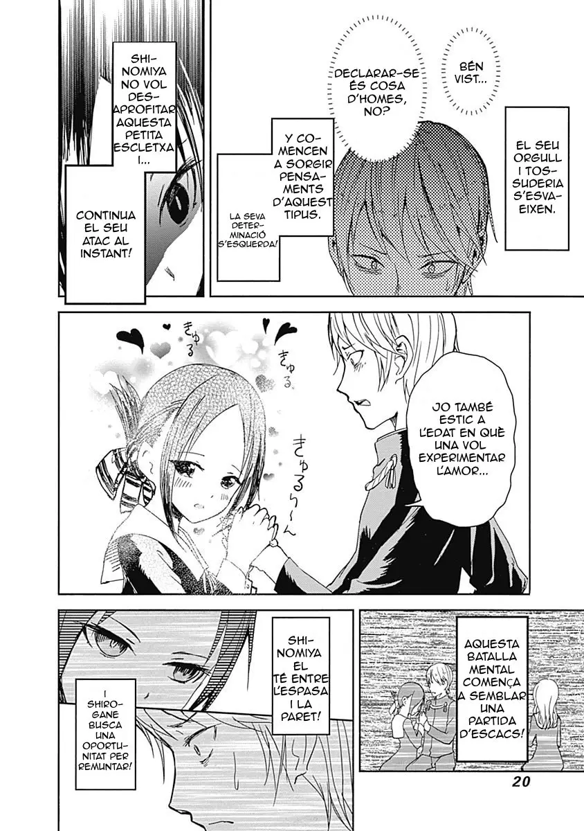 Kaguya-sama love is war (català) capítulo 1, página 20
