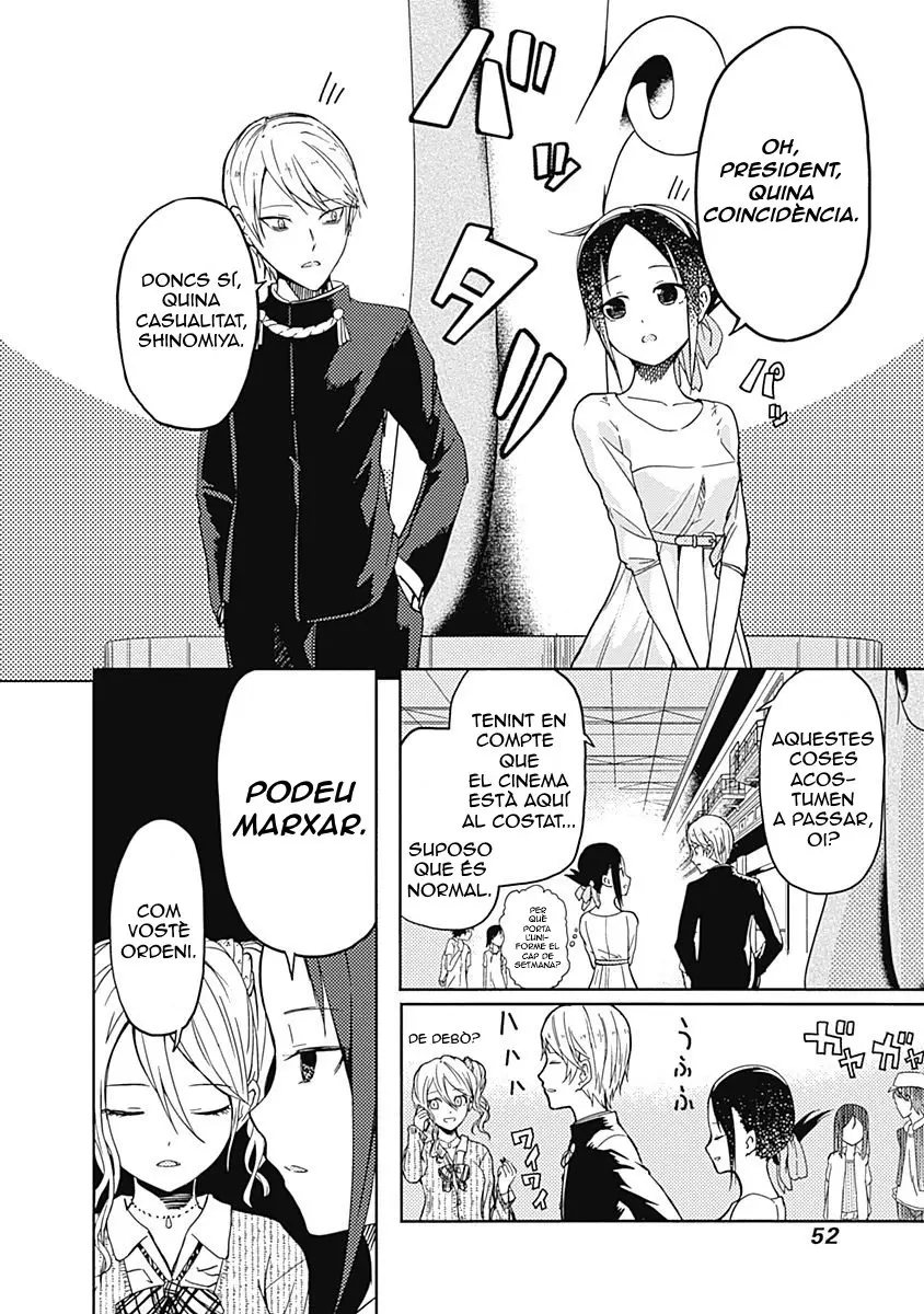 Kaguya-sama love is war (català) capítulo 3, página 5