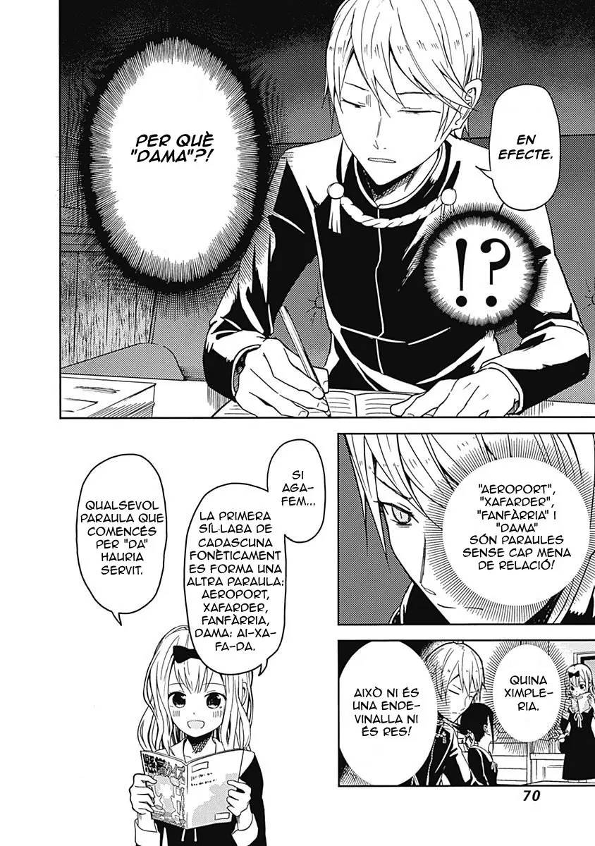 Kaguya-sama love is war (català) capítulo 4, página 4