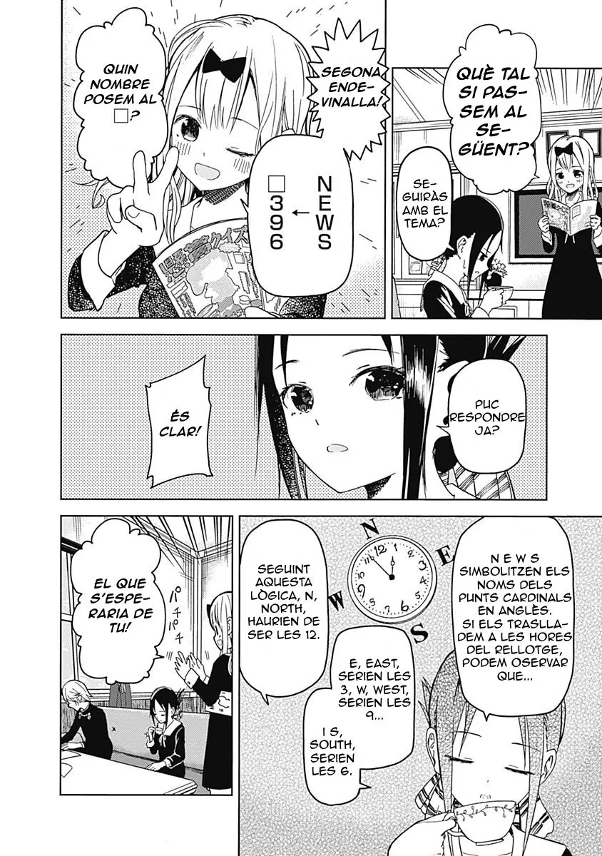 Kaguya-sama love is war (català) capítulo 4, página 6