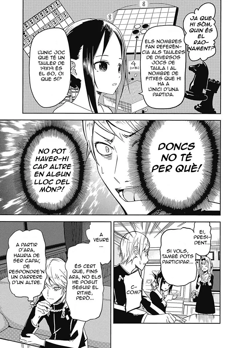 Kaguya-sama love is war (català) capítulo 4, página 9