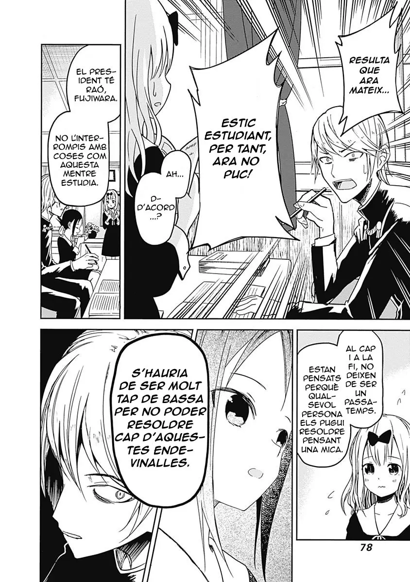 Kaguya-sama love is war (català) capítulo 4, página 12