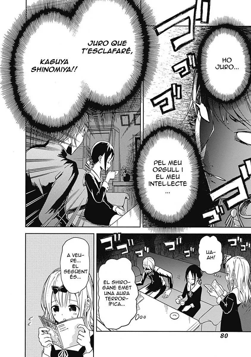 Kaguya-sama love is war (català) capítulo 4, página 14