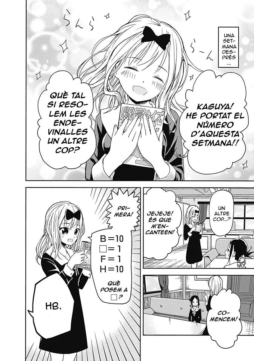 Kaguya-sama love is war (català) capítulo 4, página 18