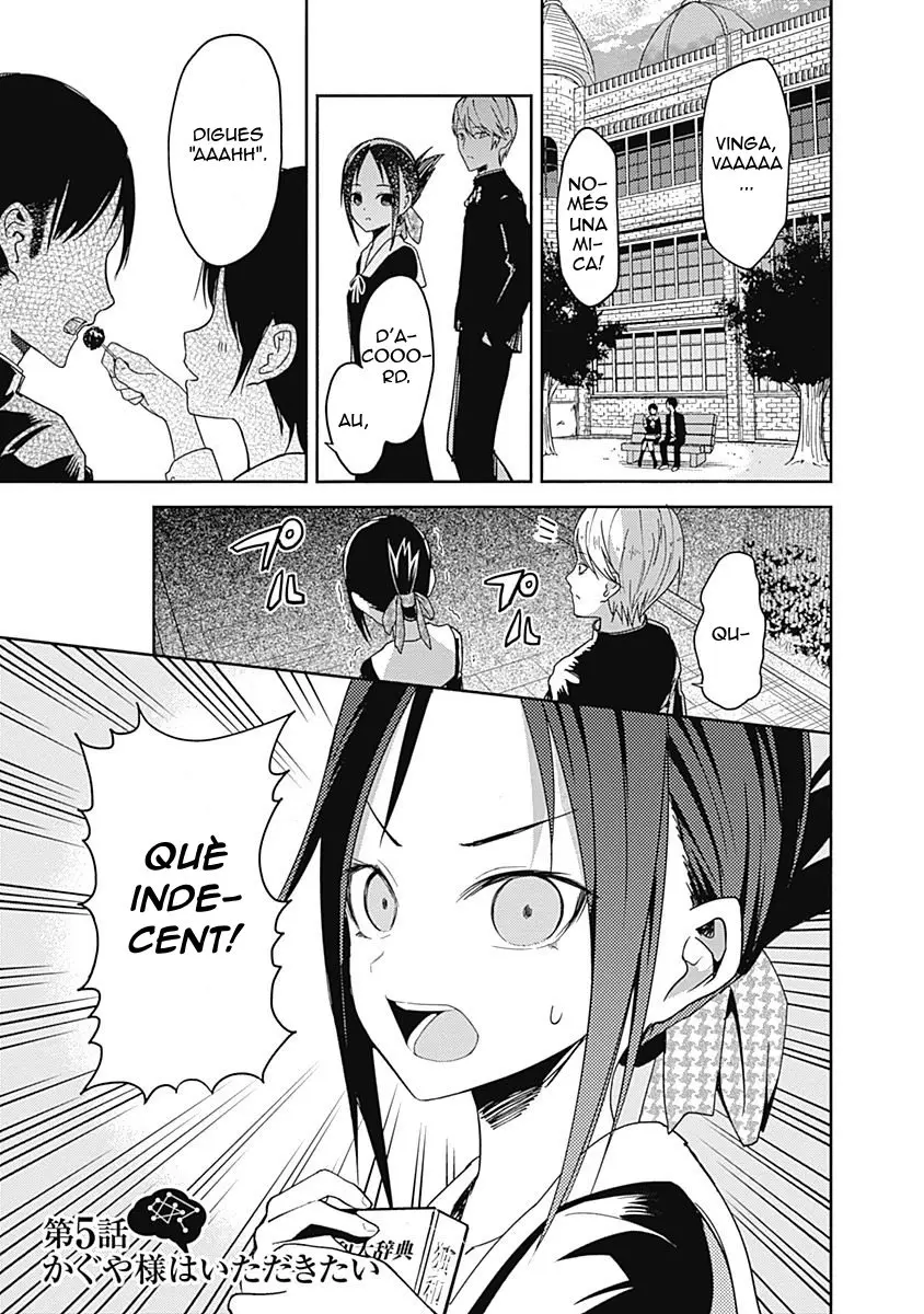 Kaguya-sama love is war (català) capítulo 5, página 2