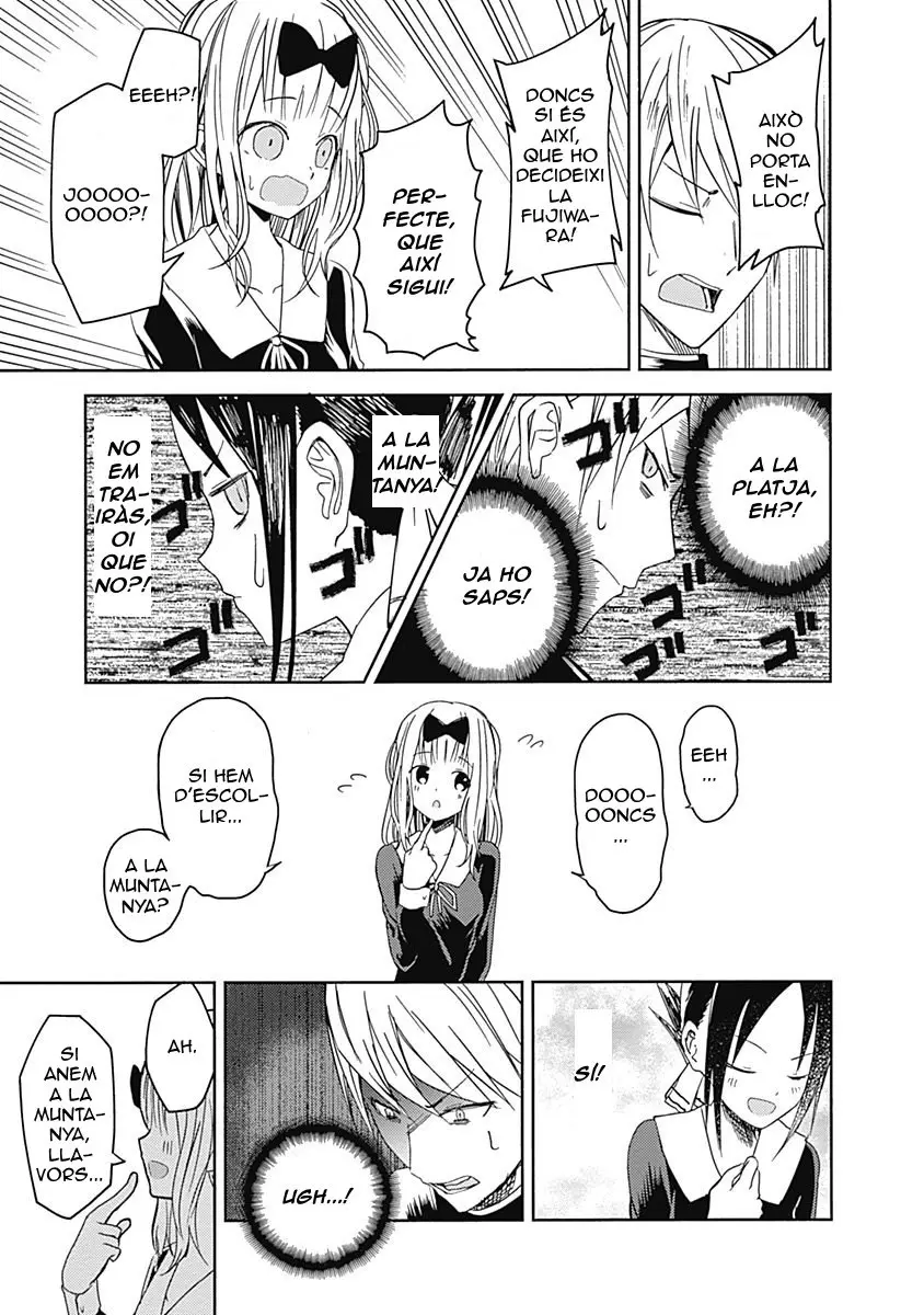 Kaguya-sama love is war (català) capítulo 7, página 18