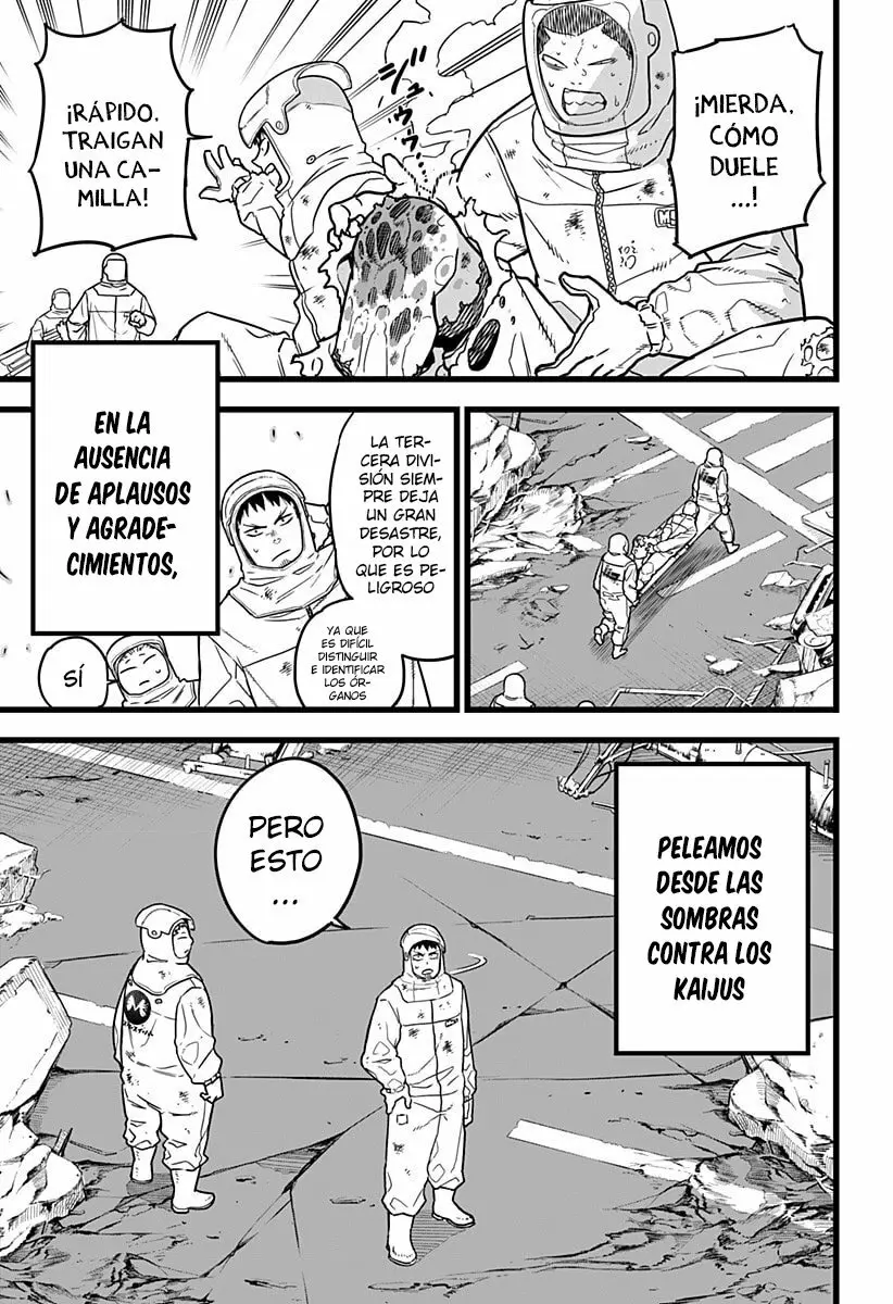 Kaiju No. 8 capítulo 1, página 8